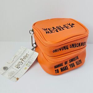 Harry Potter Skiving Snackbox Zip Case 2 Layer Travel Bag from Japan Weasley